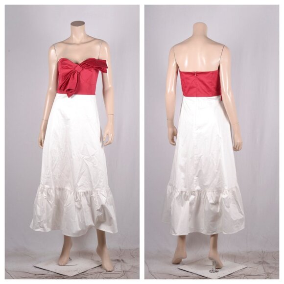 HUTCH Anthropologie Bow-Tie Maxi Dress - Picture 3 of 4